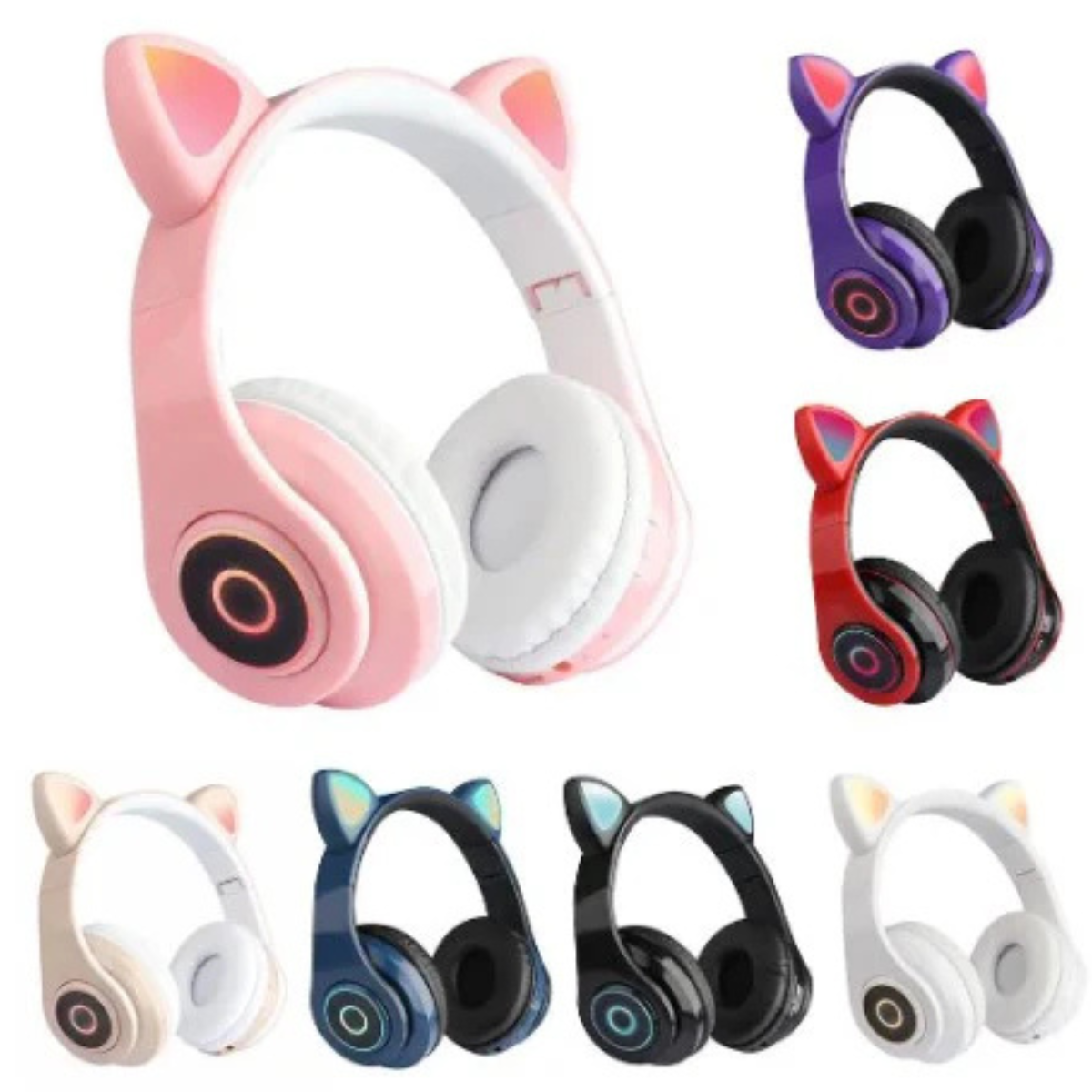 Audífonos de Gatito Bluetooth 5.0 (DRP)-GSMPRO.CL